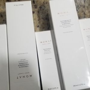 Monat skincare products